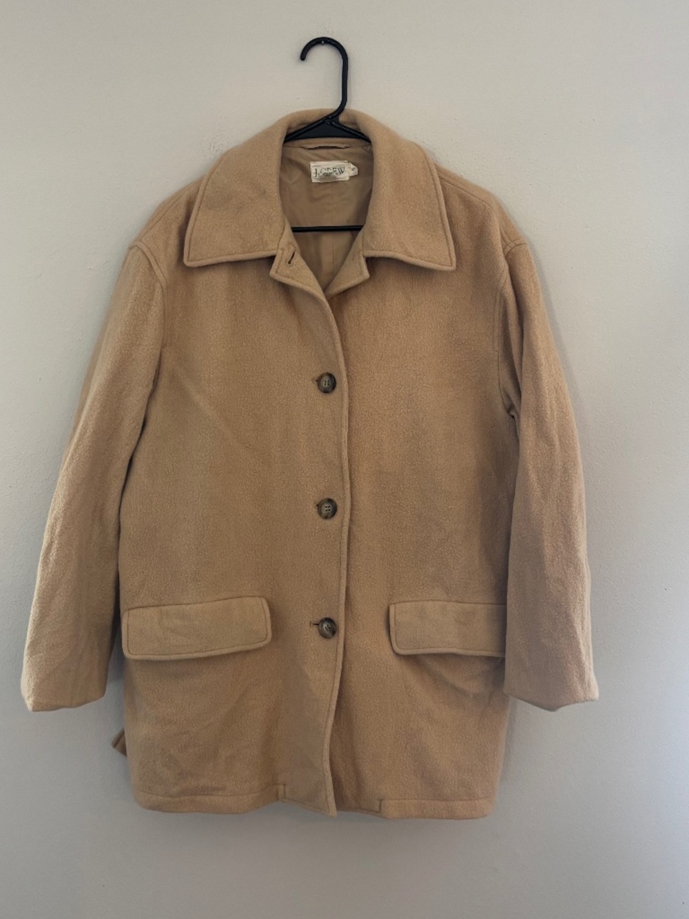 J. Crew Camel Coat